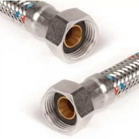 Flexicső VÍZ  1/2"- 3/8"  BB  30 cm