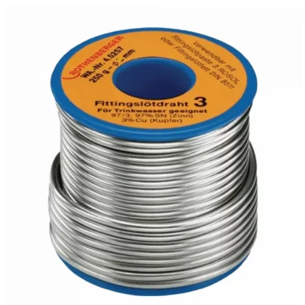 Réz forraszanyag CIN 2mm 250gr