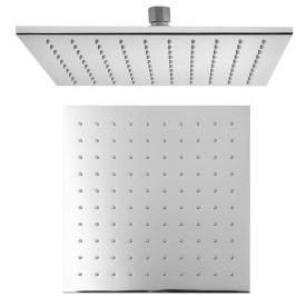 SAPHO Fejzuhany szögletes 25x25cm króm 1203-05