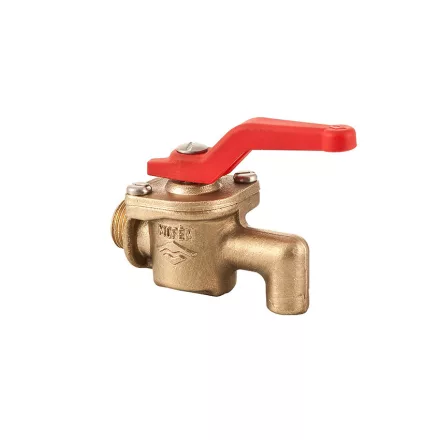Mofém golyóscsap 3/8" ürítőcsap 113-0046-00
