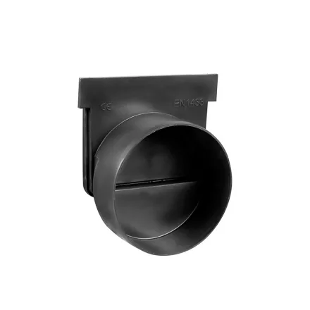 Esővíz folyókához csatlakozó csonk, záróelembekötő csonkkal (110mm) STY-910