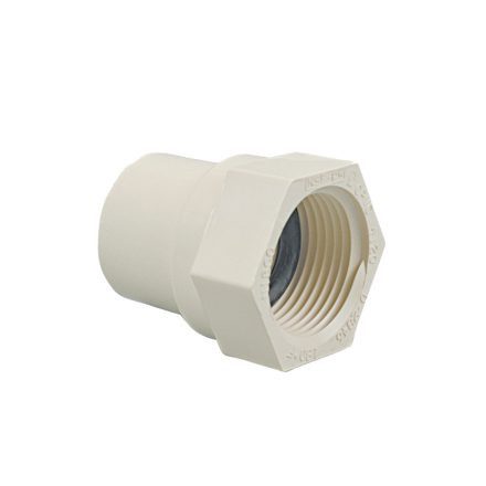 CPVC csatlakozó 1/2" BM műanyag