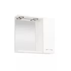 Leziter Ruben 65 felsőszekrény tükrös sonoma tölgy, fehér