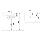 Sapho BRUCKNER NEON 45x41,5 kerámiamosdó 201.130.0