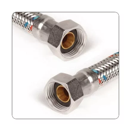 Flexicső VÍZ 1/2"- 1/2"  BB 50cm