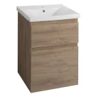 SAPHO AQUALINE ALTAIR mosdótartó szekrény 52x72, 5x45 emporio tölgy AI355