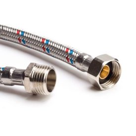 Flexicső VÍZ 1/2"- 1/2" KB 120cm