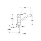 Mofém Evo Junior mosdó csaptelep hosszú 150-0059-00 (magasított)