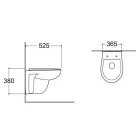 Mofém HELLO fali WC + ülőke 700542800