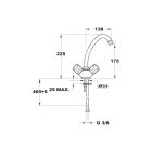 Mofém Eurosztár mosdó 140-0198-00 (140-2198-00)