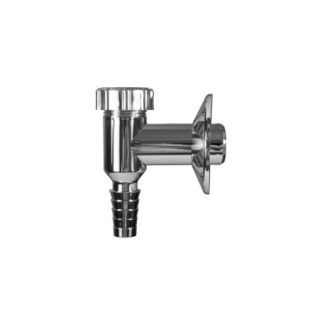 STY-529K Mosógép szifon falon kivüli króm golyós