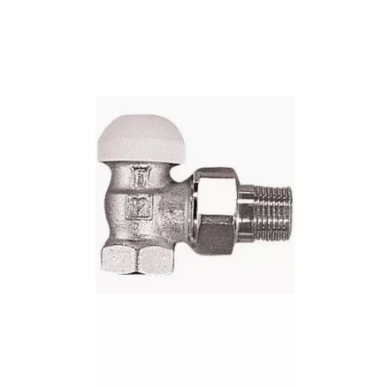 Herz 1/2" Vas Sarok Thermo radiátor szelep 7724.91