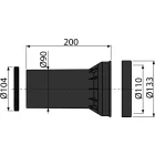 Alcaplast M902 alkatrész M026, 027, 028