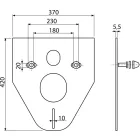 Alcaplast M910 hangszigetelő lemez