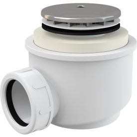 Alcaplast A47CR 50 zuhanytálca szifon króm