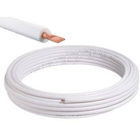   Rézcső 06x1 1/4" klíma (tisztított ,lágy) szigetelt 25fm/tek.