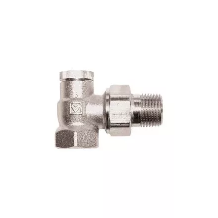 Herz 3/4" Vas Sarok radiátor torló, visszatérő 3724.42